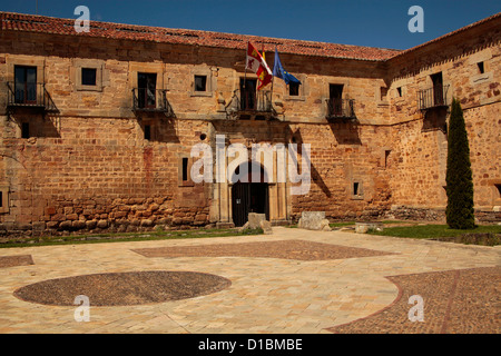 Santa Maria la Real, Aguilar de Campoo, Palencia, Kastilien, Spanien Stockfoto