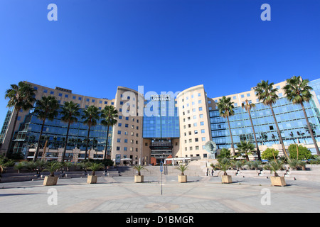 Malerische Architektur des Business-Centers Arenas in Nizza Stadt Stockfoto