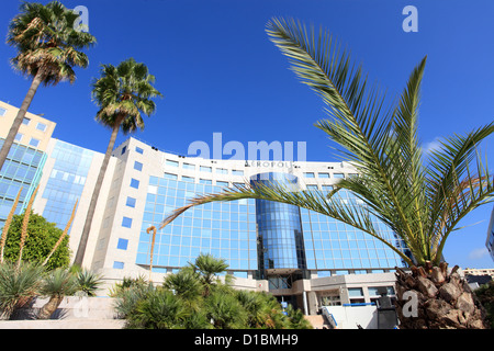 Malerische Architektur des Business-Centers Arenas in Nizza Stadt Stockfoto