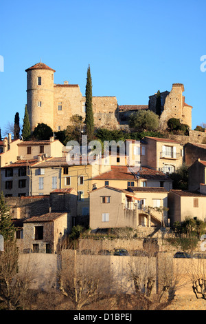 Malerischen Provence gelegen Dorf Callian, Stockfoto