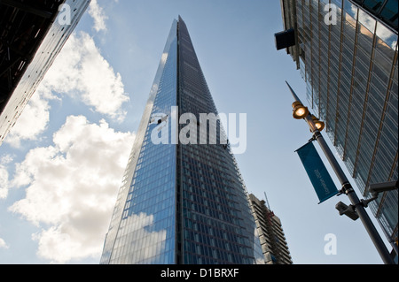 Der Shard, der Europäischen Union das höchste Gebäude neben London Bridge Station, UK Stockfoto