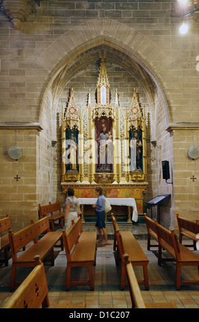 Alcudia, Mallorca, Spanien, im Seitenaltar Esglesia Parroquial de Sant Jaume Stockfoto