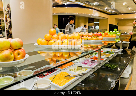 Cafeteria-Salat-bar Stockfoto