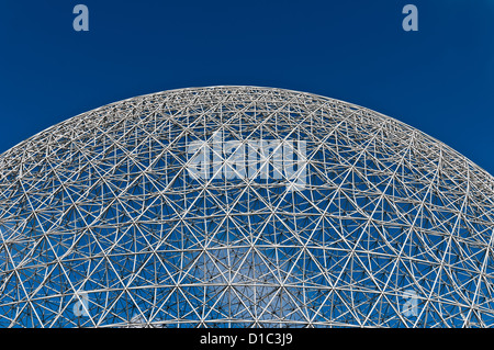 Kuppel der Montreal Biosphäre an einem sonnigen Tag Stockfoto