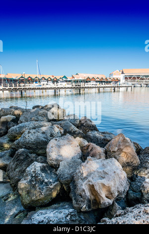 Hillarys Boat Harbour Perth Western Australia Stockfoto