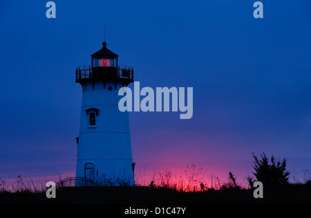 Edgartown Leuchtturm, Martha's Vineyard, Massachusetts, USA Stockfoto