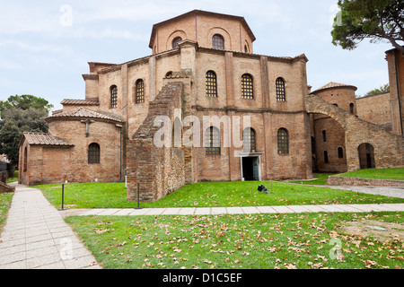 Basilika von San Vitale - antike Kirche in Ravenna, Italien Stockfoto