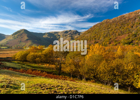 Blick auf hohe Hartsop Dodd, Lake District National Park. Stockfoto