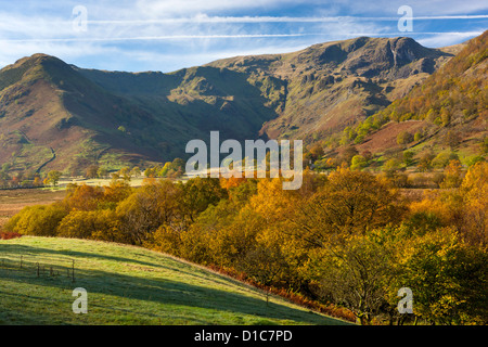 Blick auf hohe Hartsop Dodd, Lake District National Park. Stockfoto