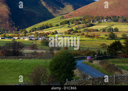 St. John's im Tal in den Lake District National Park. Stockfoto