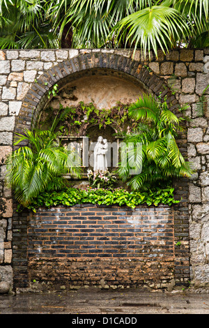 Fortaleza Monte oder Monte Forte in Macau. Stockfoto