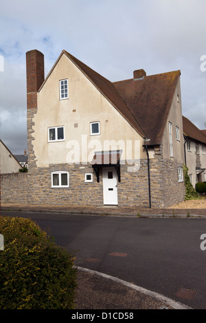 Ein traditionell entworfenes Gebäude in Verkehrssysteme, Dorset. Die Stadt ist durch die The Prince Of Wales, "A Vision of Britain" inspiriert. Stockfoto