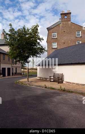 Ein traditionell entworfenes Gebäude in Verkehrssysteme, Dorset. Die Stadt ist durch die The Prince Of Wales, "A Vision of Britain" inspiriert. Stockfoto