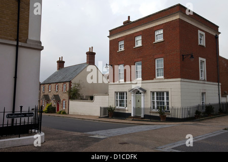 Ein traditionell entworfenes Gebäude in Verkehrssysteme, Dorset. Die Stadt ist durch die The Prince Of Wales, "A Vision of Britain" inspiriert. Stockfoto