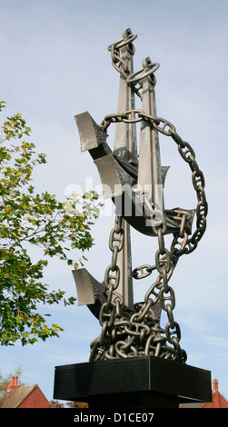 Colin Grazier Enigma-Code Helden Denkmal Tamworth Staffordshire England UK Stockfoto