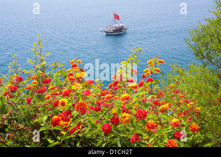 Meeresküste in Antalya, Türkei Stockfoto