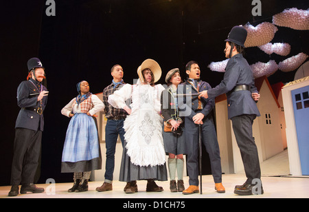 Jack & Beanstalk Pantomime im Theatre Royal Stratford East, London Stockfoto