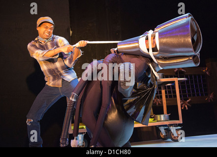 Jack & Beanstalk Pantomime im Theatre Royal Stratford East, London Stockfoto