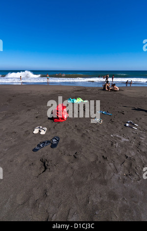 Strand-Zeug auf Fuerteventura, Spanien Stockfoto