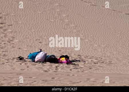 Strand-Zeug auf Fuerteventura, Spanien Stockfoto