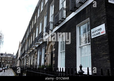 Bedford Square London wc1 Vereinigtes Königreich 2012 Stockfoto