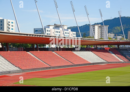 Blick auf das Stadion Stockfoto