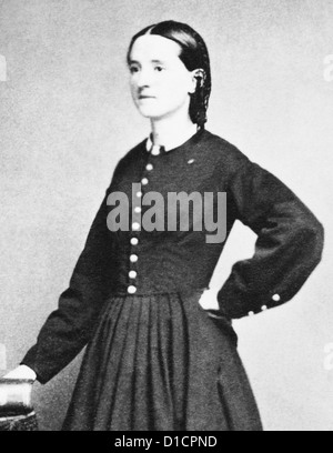 Vintage-Foto von Mary Edwards Walker. Stockfoto