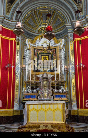 St. Pauls Cathedral, Mdina, Malta, Europa Stockfoto