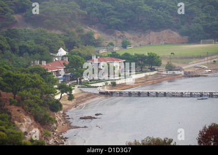 Heybeliada einer Prinzen-Insel im Marmarameer in der Nähe von Istanbul, Türkei Stockfoto