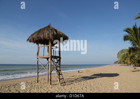 Der Strand von San Pancho, Nayarit, Mexiko. Stockfoto