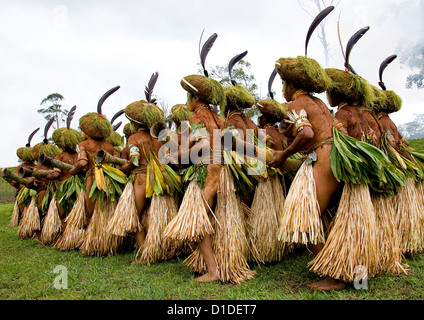 Mount Hagen Sing sing Festival, Hochland, Papua Neuguinea Stockfoto