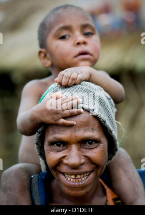 Mount Hagen Sing sing Festival, Hochland, Papua Neuguinea Stockfoto