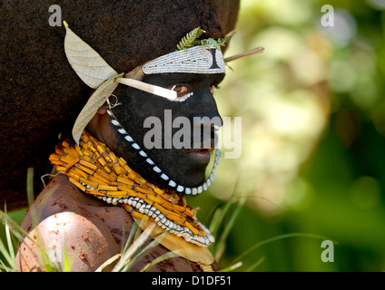 Mount Hagen Sing sing Festival, Hochland, Papua Neuguinea Stockfoto