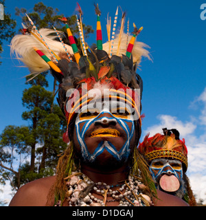 Mount Hagen Sing sing Festival, Hochland, Papua Neuguinea Stockfoto
