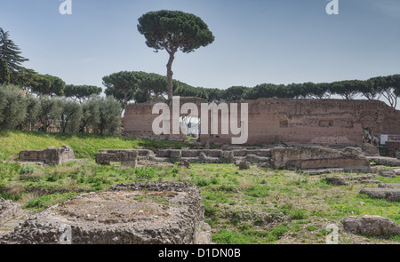 Palatin Ruinen, Rom, Italien Stockfoto