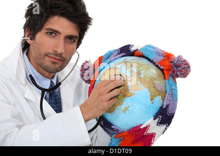 Globale Erwärmung Stockfoto