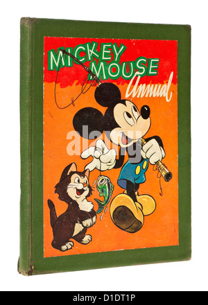 Seltene 1949 Mickey Mouse Kinder-jährliche von Dean & Sohn, London Stockfoto