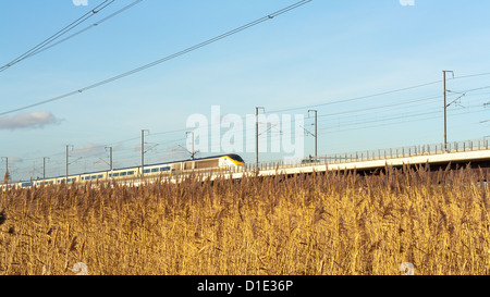 High Speed Train de Stockfoto