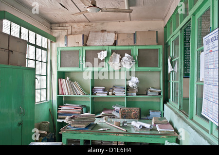 Glenburn Teefabrik, in der Nähe von Darjeeling, Westbengalen, Indien, Asien Stockfoto