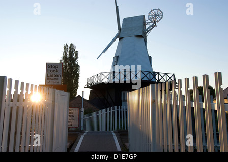 Roggen-Windmühle, Roggen, East Sussex, England, Vereinigtes Königreich, Europa Stockfoto