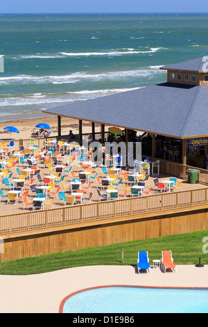 Strand in South Padre Island, Texas, Vereinigte Staaten von Amerika, Nordamerika Stockfoto