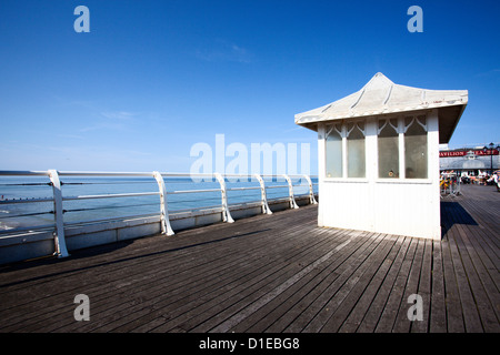 Auf dem Pier bei Cromer, Norfolk, England, United Kingdom, Europe Stockfoto