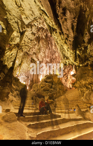 Im Inneren der Höhlen Produktkreationen, Llevant, Mallorca, Balearen, Spanien, Europa Stockfoto