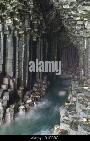 Fingal's Cave, Insel Staffa, Inneren Hebriden, Schottland, Vereinigtes Königreich, Europa Stockfoto