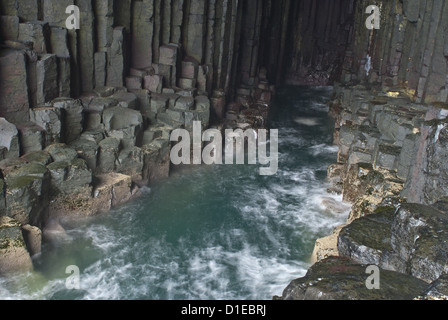 Fingal's Cave, Insel Staffa, Inneren Hebriden, Schottland, Vereinigtes Königreich, Europa Stockfoto