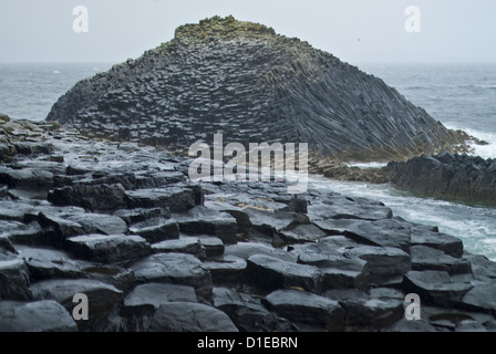 Fingal's Cave, Insel Staffa, Inneren Hebriden, Schottland, Vereinigtes Königreich, Europa Stockfoto