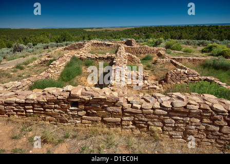 Lowry Pueblo in Schluchten des alten National Monument, Colorado, USA Stockfoto