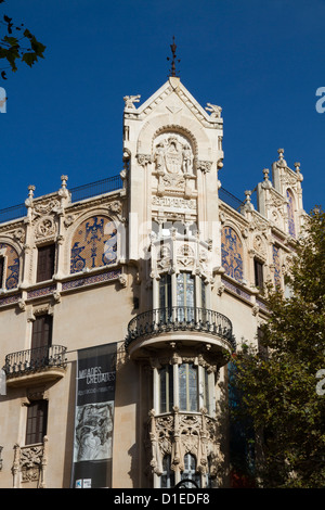 Ex-Gran Hotel Gebäude bauen, jetzt Fundació La Caixa Bar Museum / Kunstgalerie Palma De Mallorca, Mallorca Balearen Spanien Stockfoto