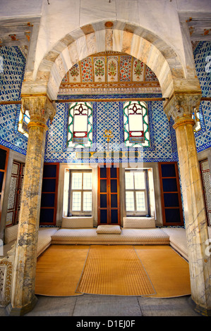 Die "Bibliothek von Sultan Ahmed III." Topkapi-Palast, Istanbul, Türkei Stockfoto