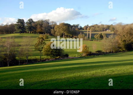 Blick auf Mitte Sussex Landschaft, UK Stockfoto